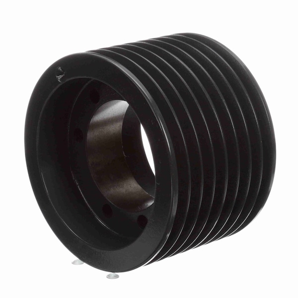 8 Groove Cast Iron Bushed Bore Multiple Sheave, 83V530SK